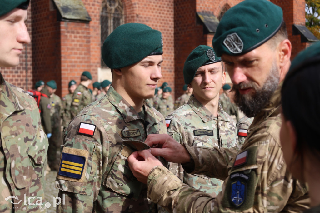 Uroczyste ślubowanie nowych kadetów w Legnicy