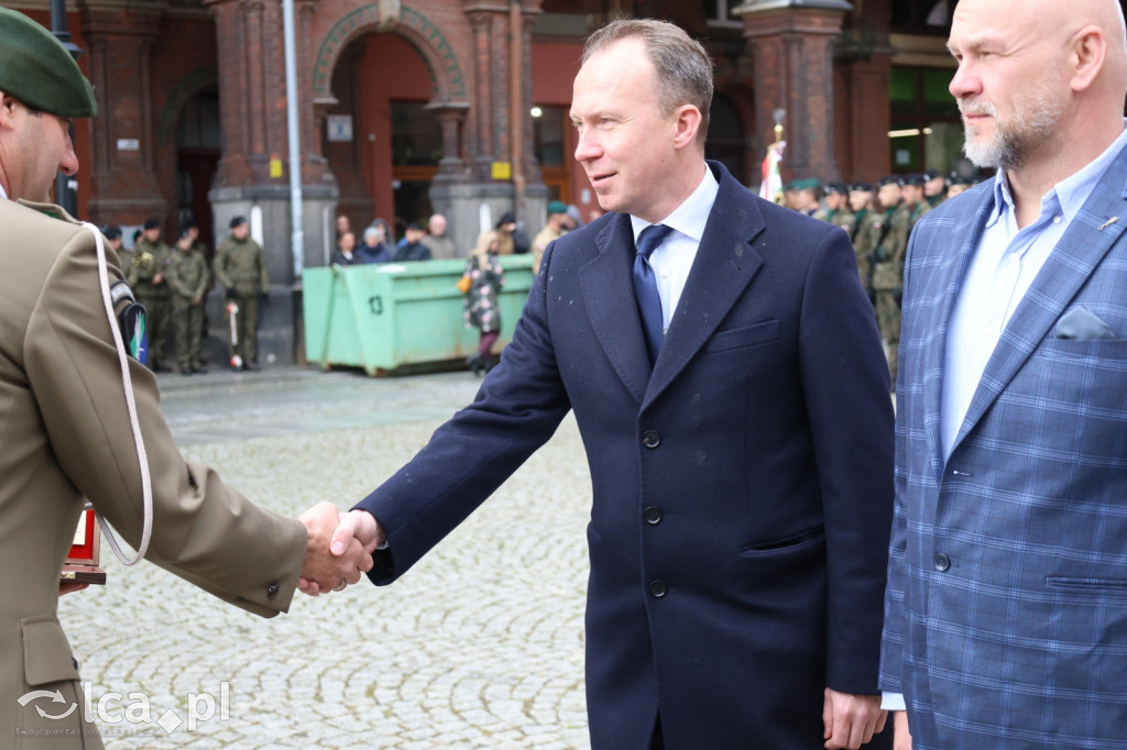 Uroczyste ślubowanie nowych kadetów w Legnicy