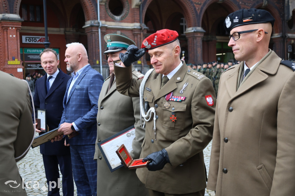 Uroczyste ślubowanie nowych kadetów w Legnicy