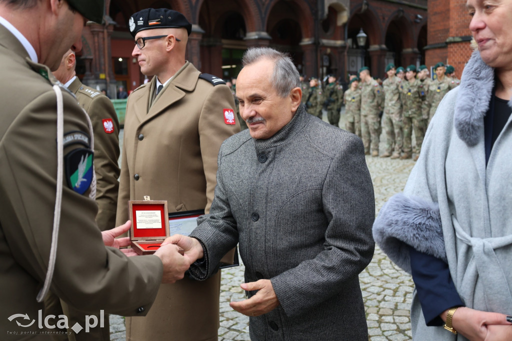 Uroczyste ślubowanie nowych kadetów w Legnicy