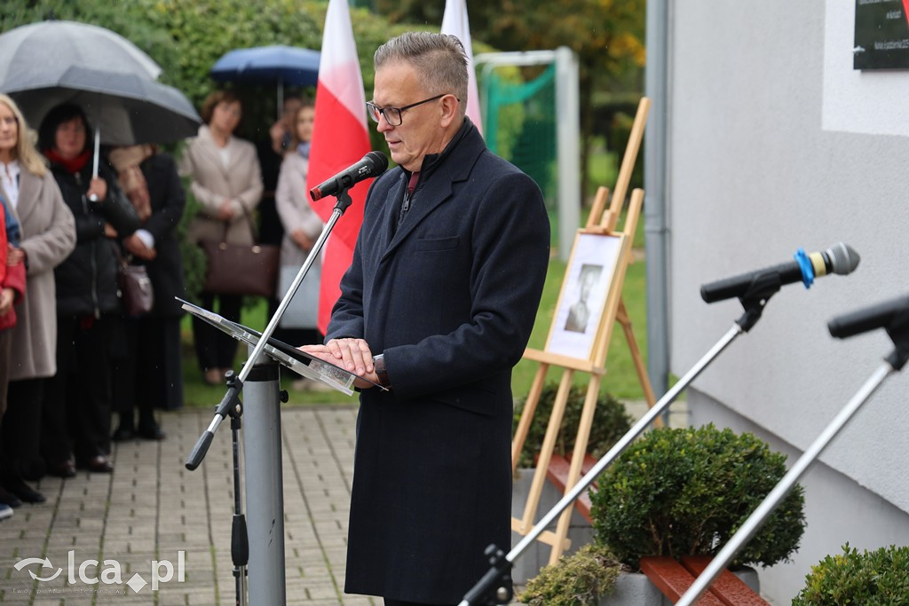 Upamiętniono pierwszego kierownika szkoły