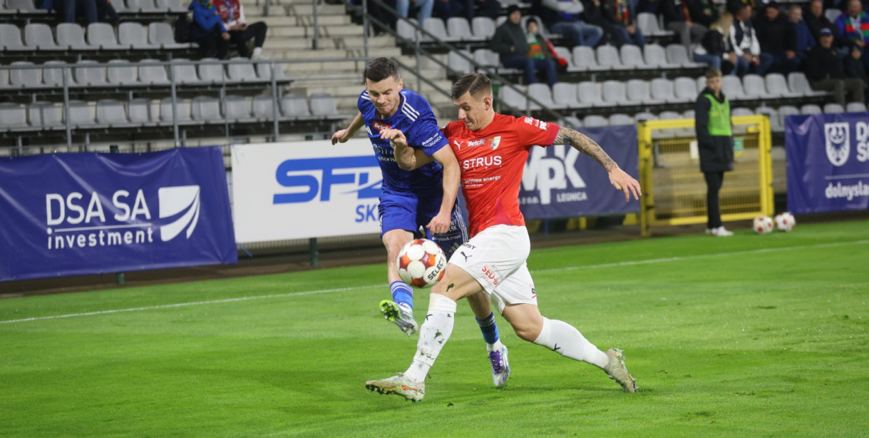 Tylko remis Miedzi Legnica z Pogonią Siedlce