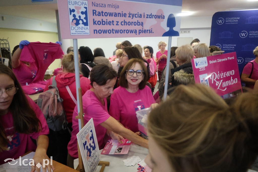 Ponad 200 osób na Różowej Zumbie