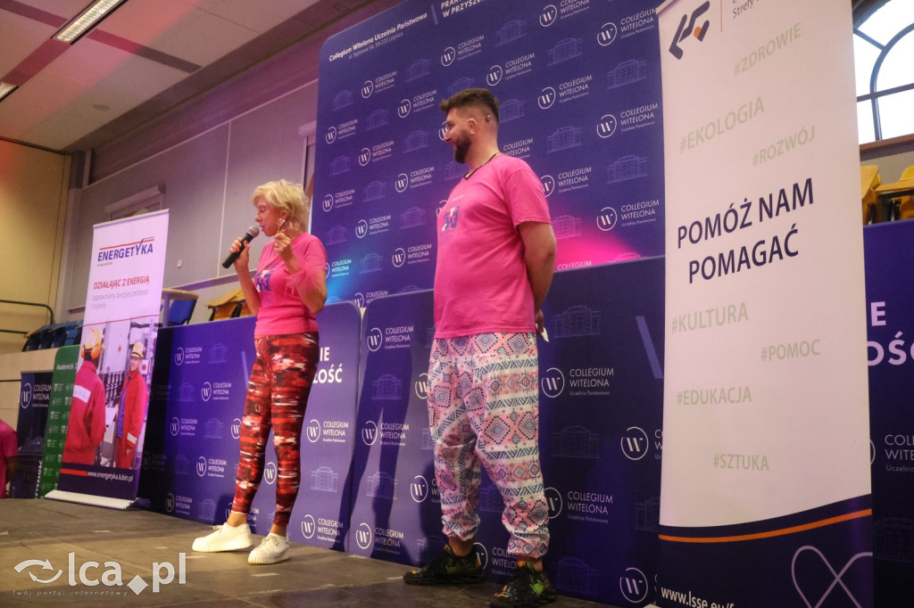 Ponad 200 osób na Różowej Zumbie