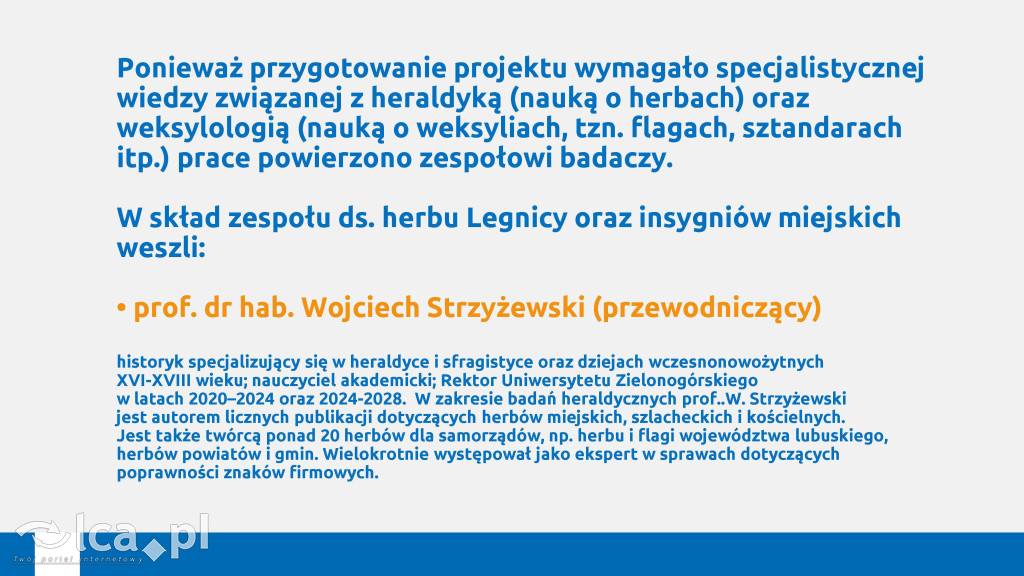 Tak będzie wyglądał herb Legnicy