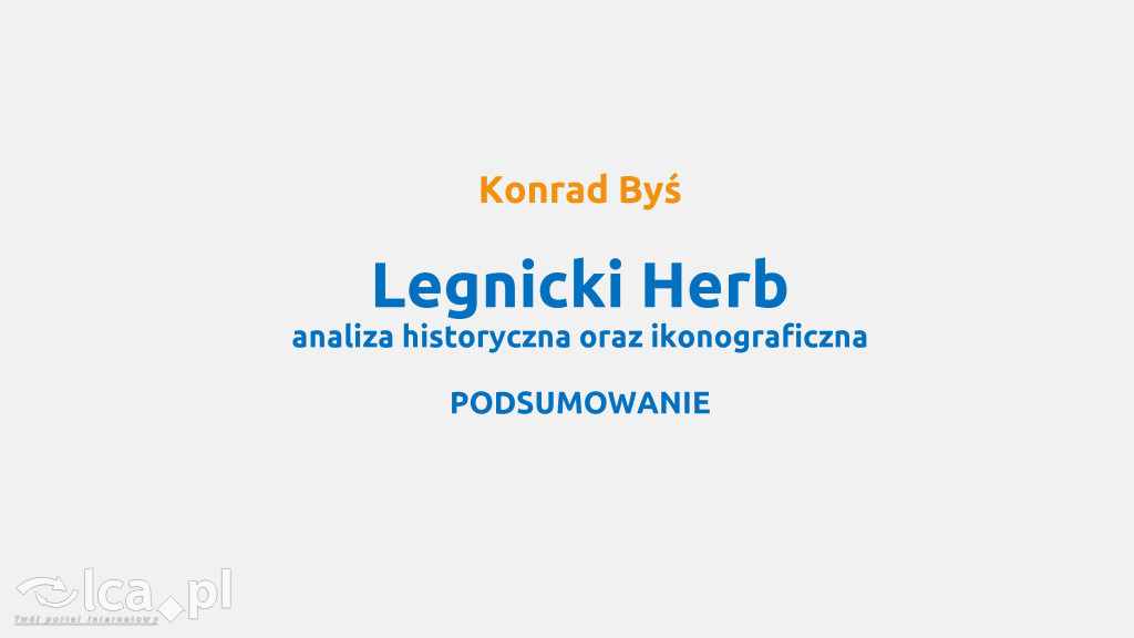 Tak będzie wyglądał herb Legnicy