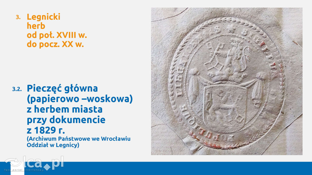 Tak będzie wyglądał herb Legnicy