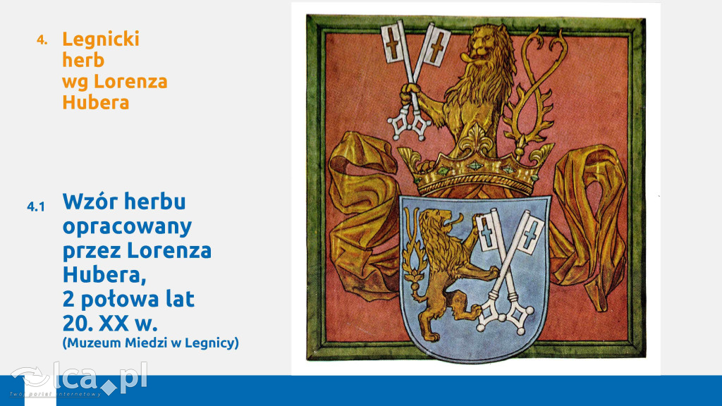 Tak będzie wyglądał herb Legnicy