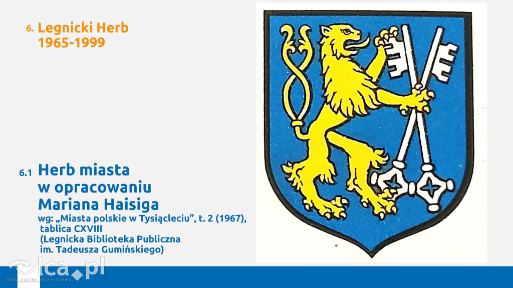 Tak będzie wyglądał herb Legnicy