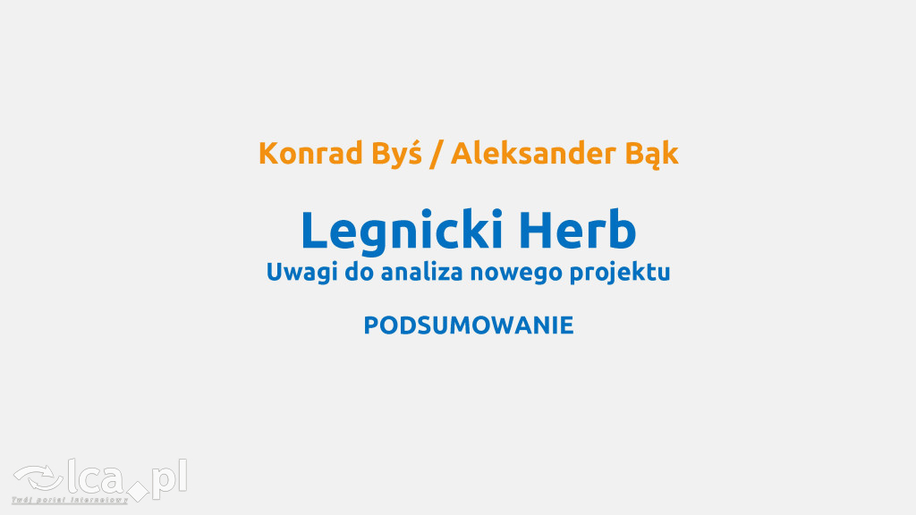 Tak będzie wyglądał herb Legnicy