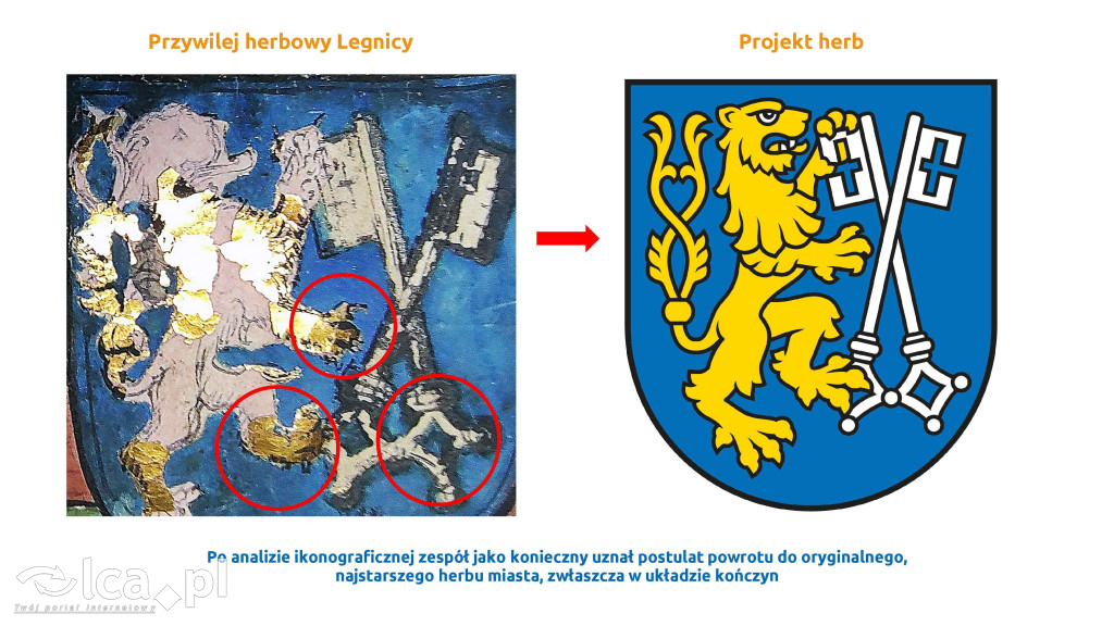 Tak będzie wyglądał herb Legnicy