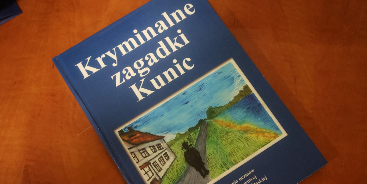 Promocja książki „Kryminalne zagadki Kunic”