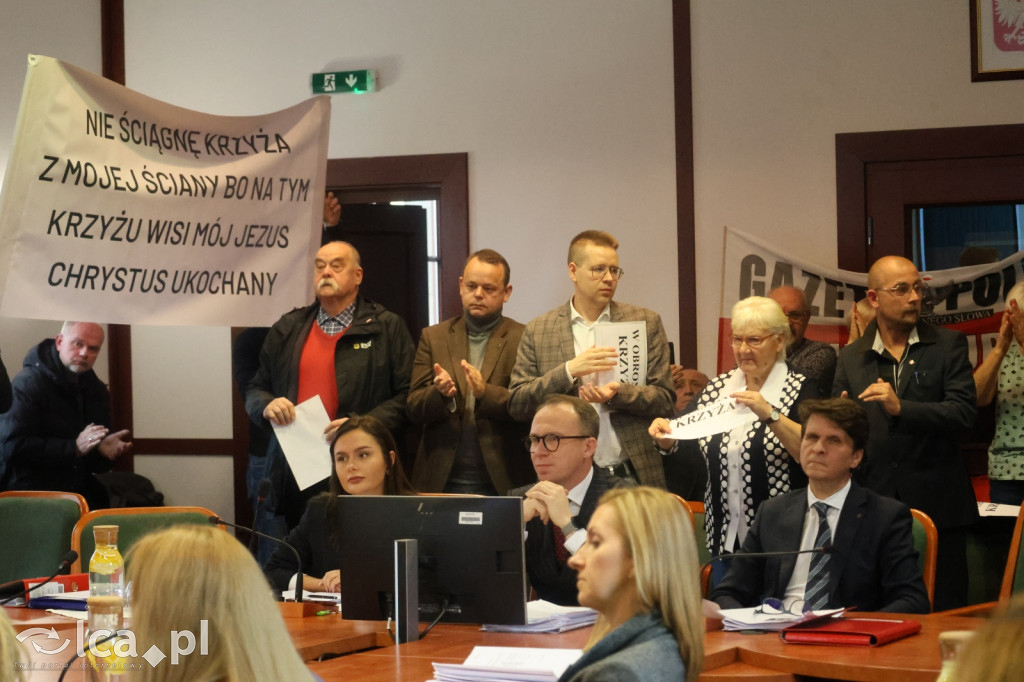 Gorąca atmosfera na sesji Rady Miejskiej Legnicy