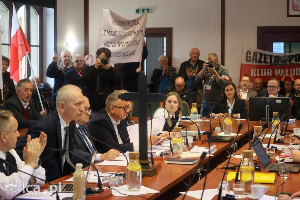 Gorąca atmosfera na sesji Rady Miejskiej Legnicy