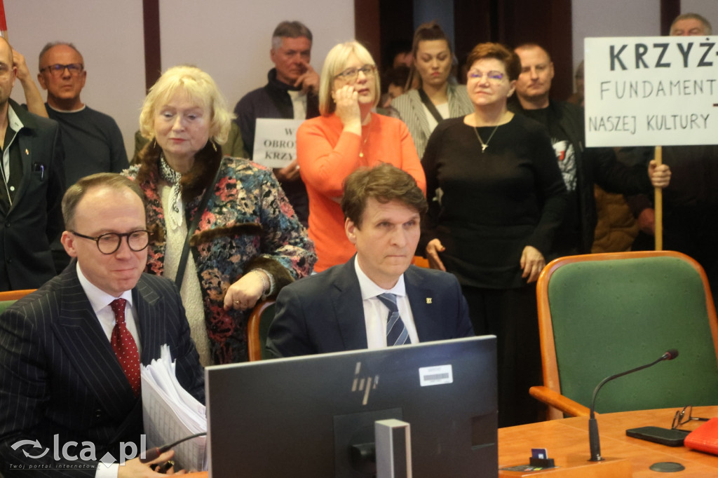 Gorąca atmosfera na sesji Rady Miejskiej Legnicy