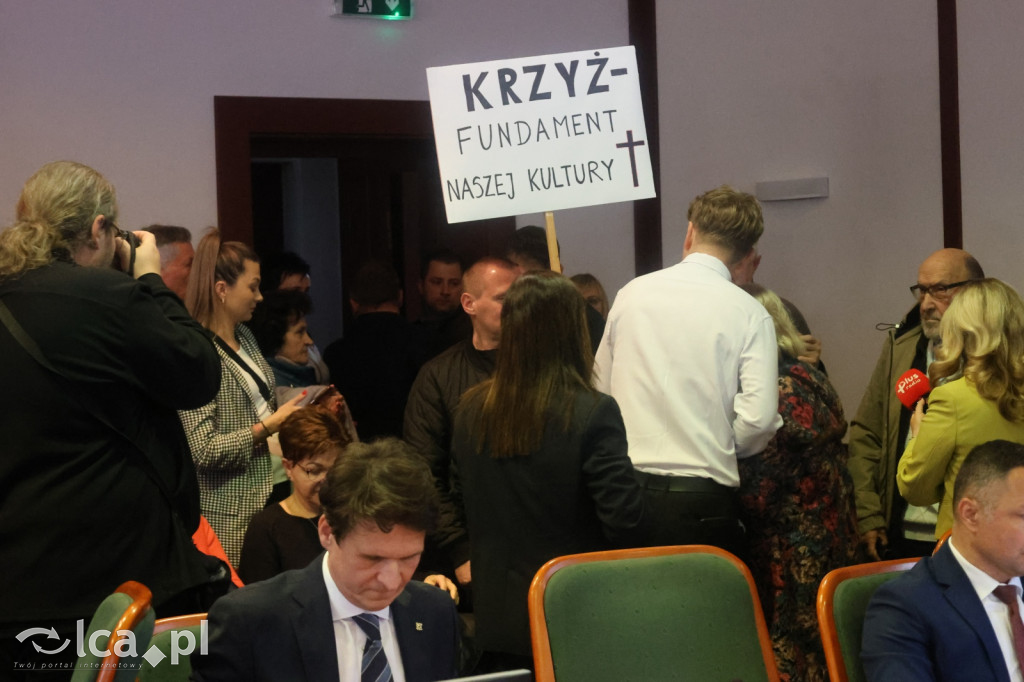Gorąca atmosfera na sesji Rady Miejskiej Legnicy