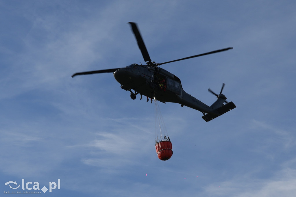 Tak wyglądały ćwiczenia na wrocławskim lotnisku