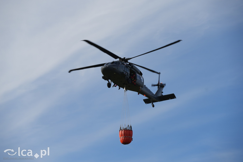 Tak wyglądały ćwiczenia na wrocławskim lotnisku