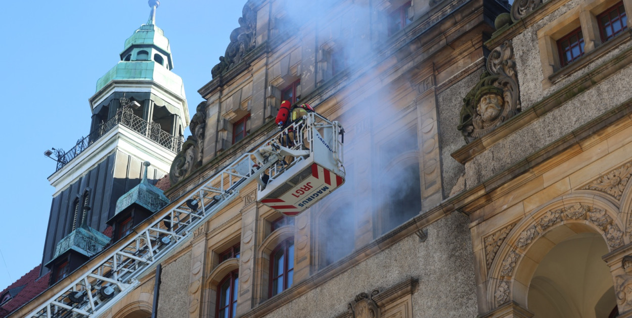 Ćwiczenia ewakuacyjne w Urzędzie Miasta