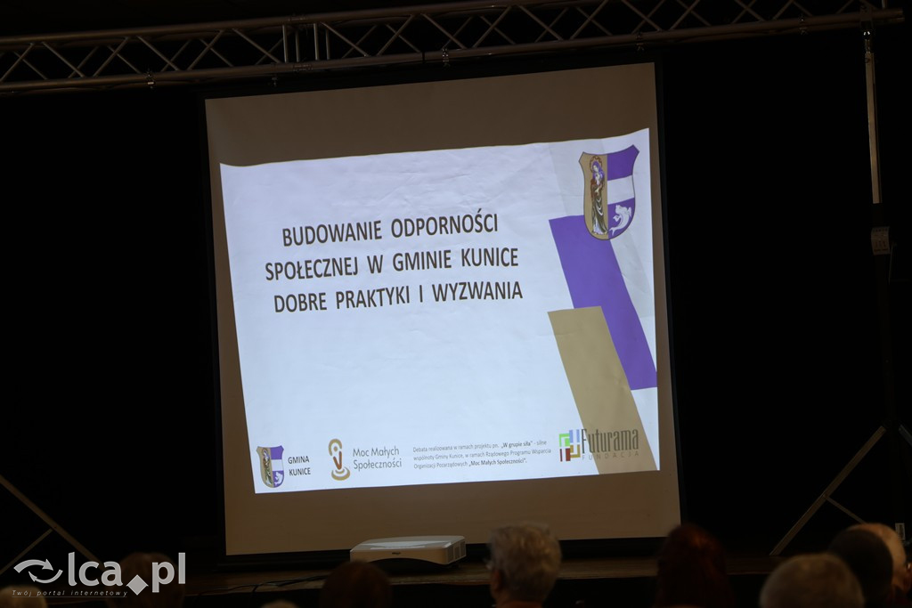 Debata w Kunicach wzmacnia lokalną wspólnotę