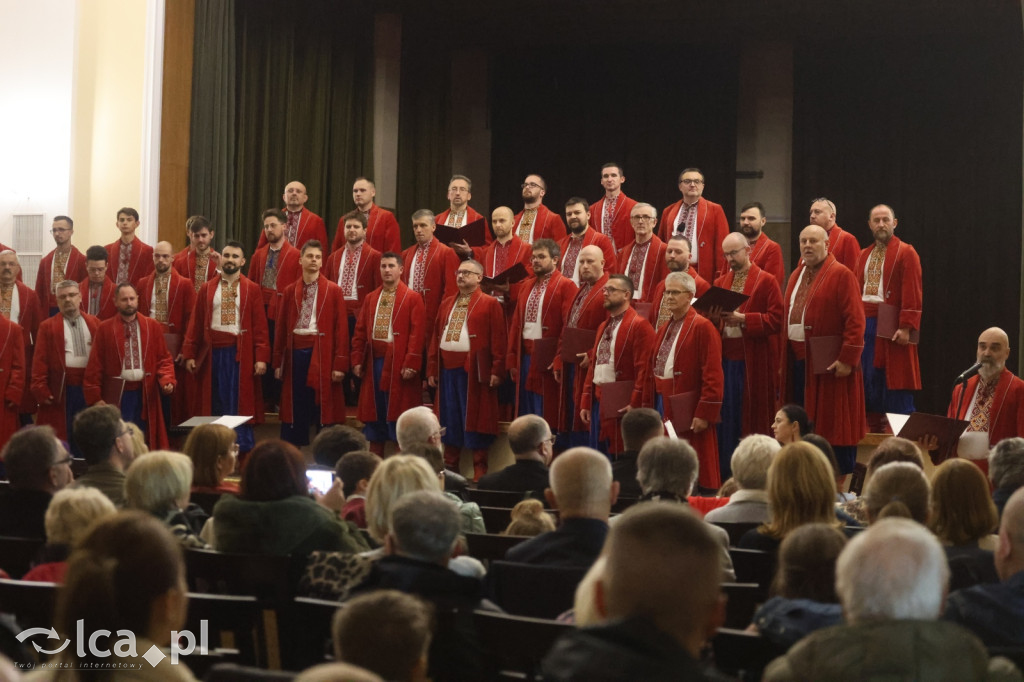Ukraiński chór „Żurawli” oczarował Legnicę