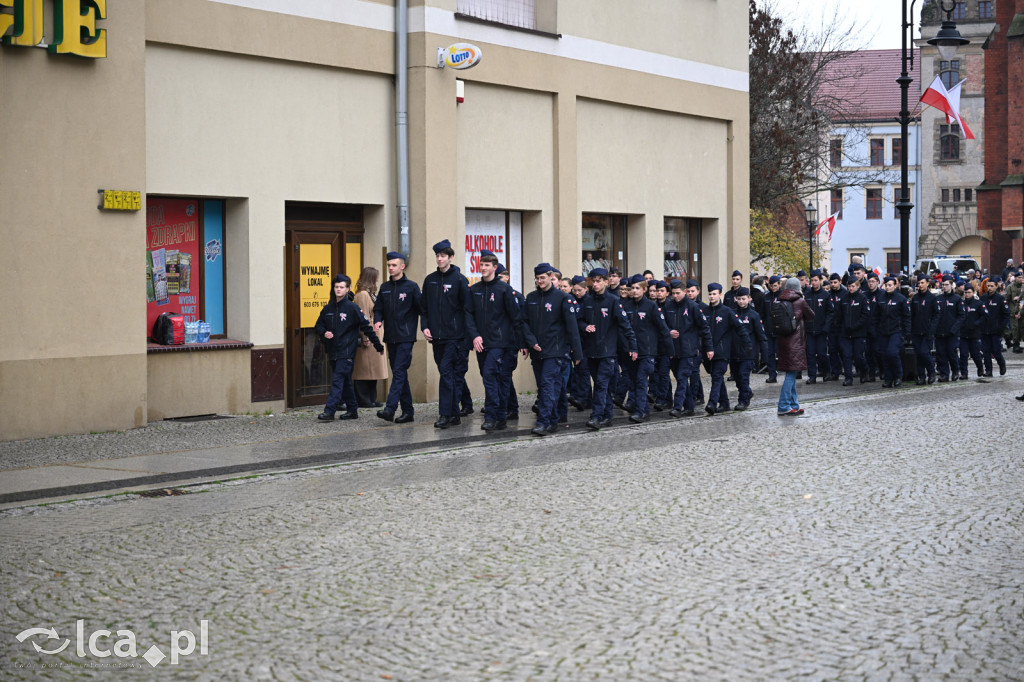 Młodzi w mundurach wypowiedzieli słowa roty
