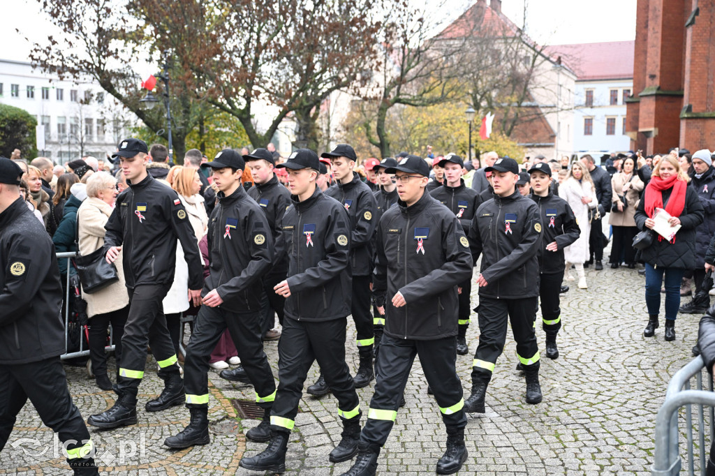 Młodzi w mundurach wypowiedzieli słowa roty