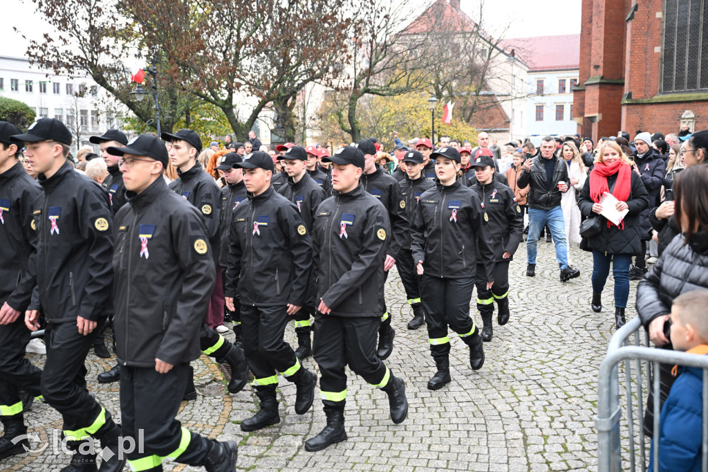 Młodzi w mundurach wypowiedzieli słowa roty