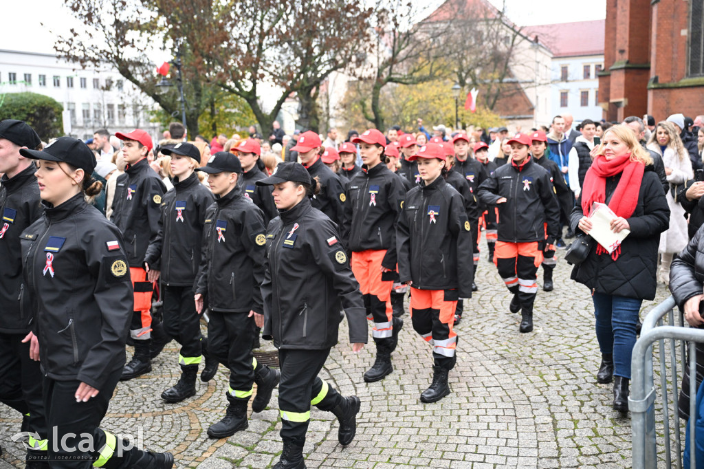 Młodzi w mundurach wypowiedzieli słowa roty