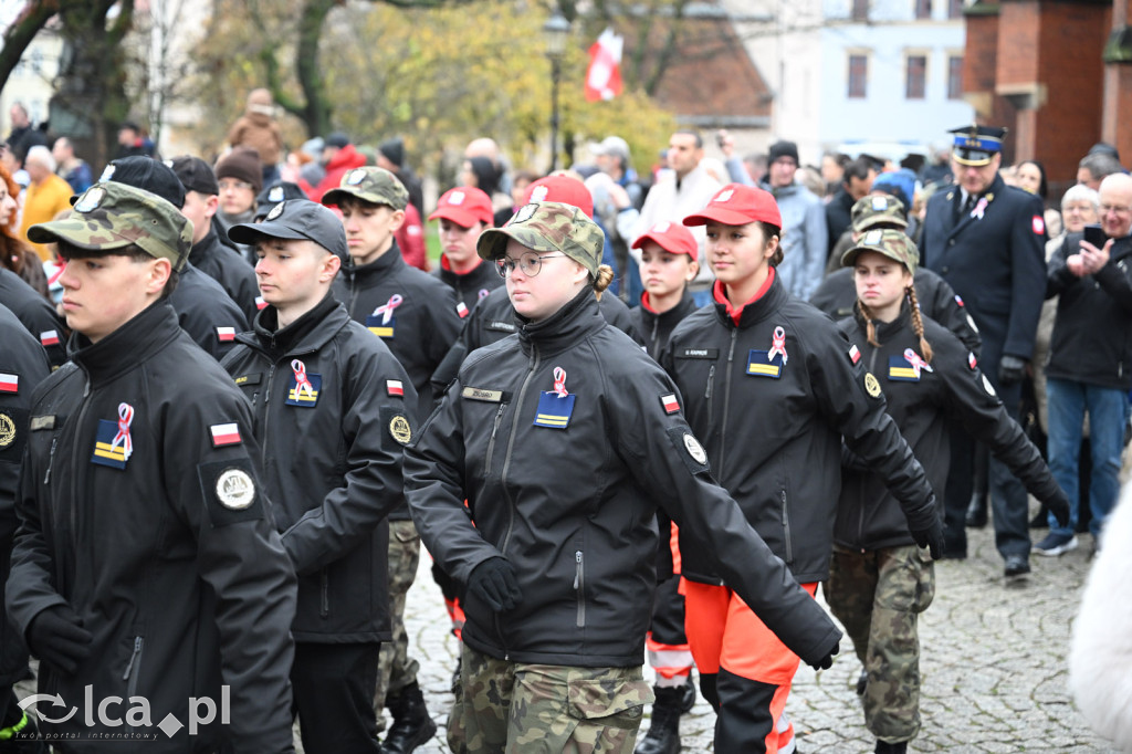 Młodzi w mundurach wypowiedzieli słowa roty