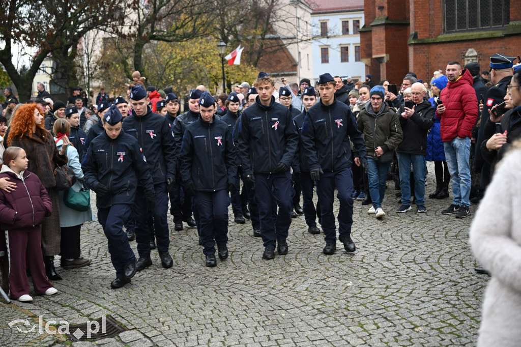 Młodzi w mundurach wypowiedzieli słowa roty