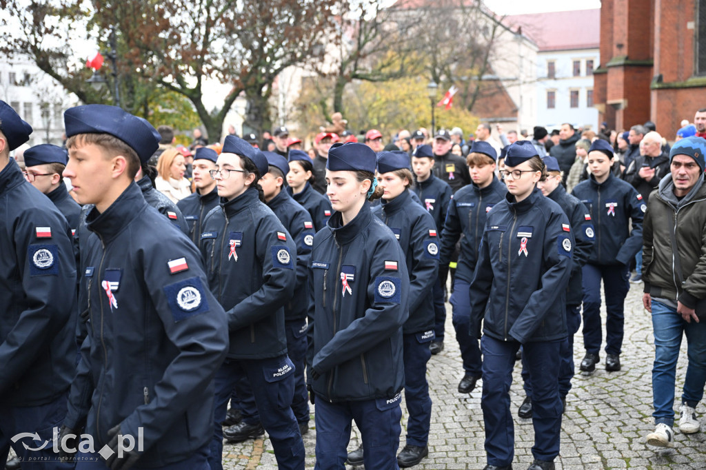 Młodzi w mundurach wypowiedzieli słowa roty