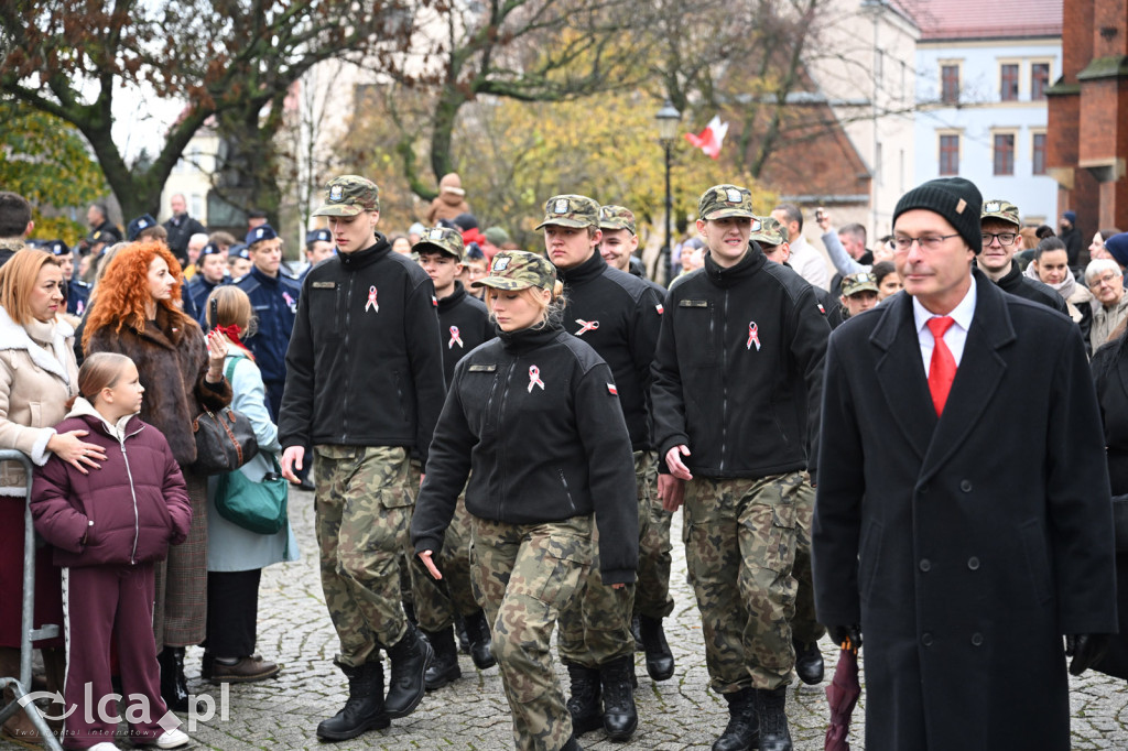 Młodzi w mundurach wypowiedzieli słowa roty