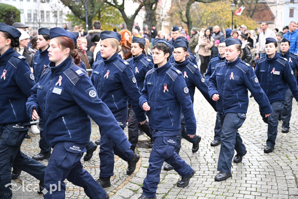 Młodzi w mundurach wypowiedzieli słowa roty