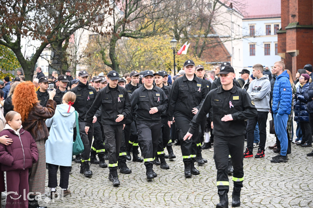 Młodzi w mundurach wypowiedzieli słowa roty