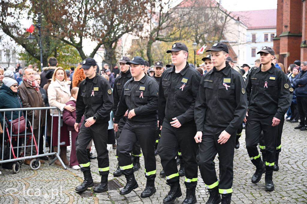 Młodzi w mundurach wypowiedzieli słowa roty