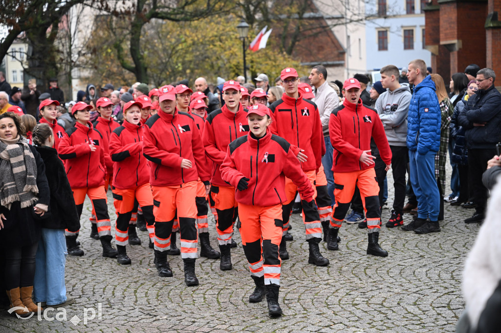Młodzi w mundurach wypowiedzieli słowa roty