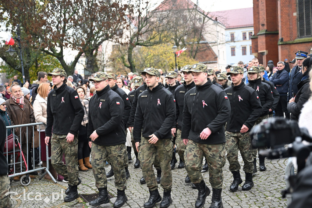 Młodzi w mundurach wypowiedzieli słowa roty