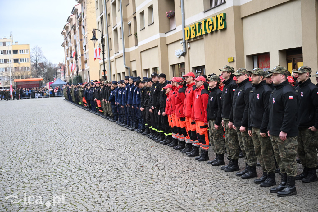 Młodzi w mundurach wypowiedzieli słowa roty