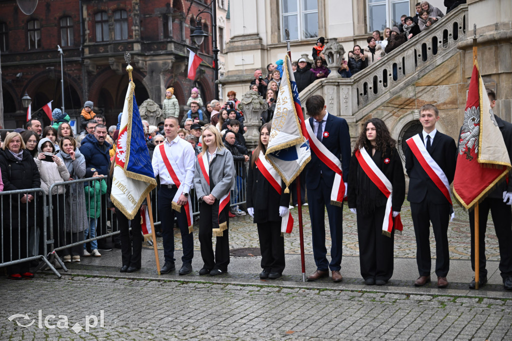 Młodzi w mundurach wypowiedzieli słowa roty