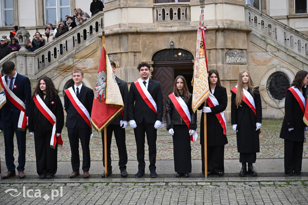 Młodzi w mundurach wypowiedzieli słowa roty