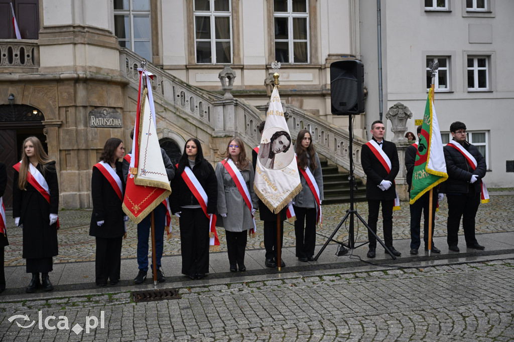 Młodzi w mundurach wypowiedzieli słowa roty