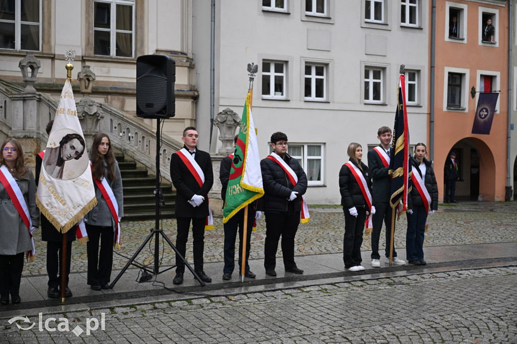 Młodzi w mundurach wypowiedzieli słowa roty