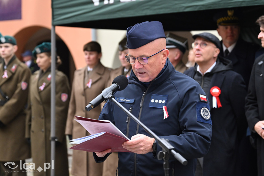 Młodzi w mundurach wypowiedzieli słowa roty