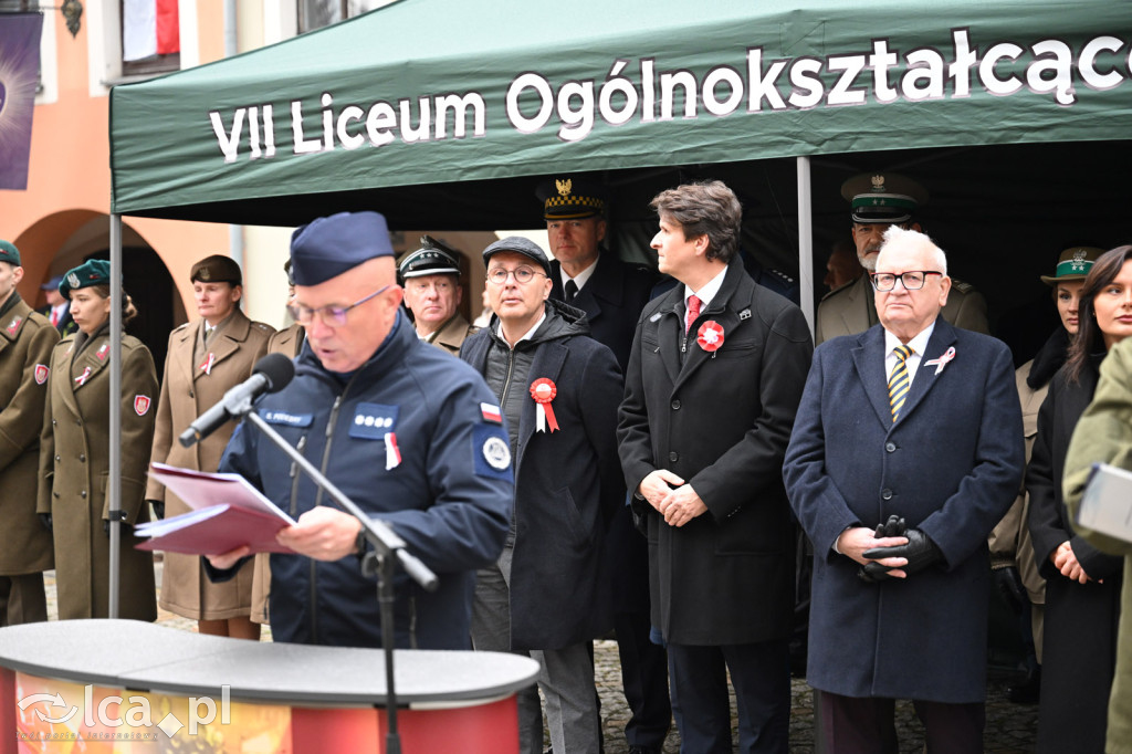 Młodzi w mundurach wypowiedzieli słowa roty