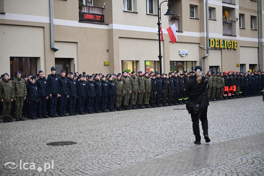 Młodzi w mundurach wypowiedzieli słowa roty