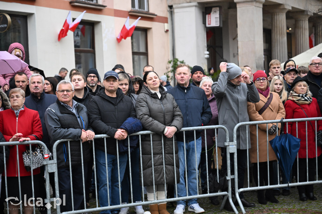 Młodzi w mundurach wypowiedzieli słowa roty