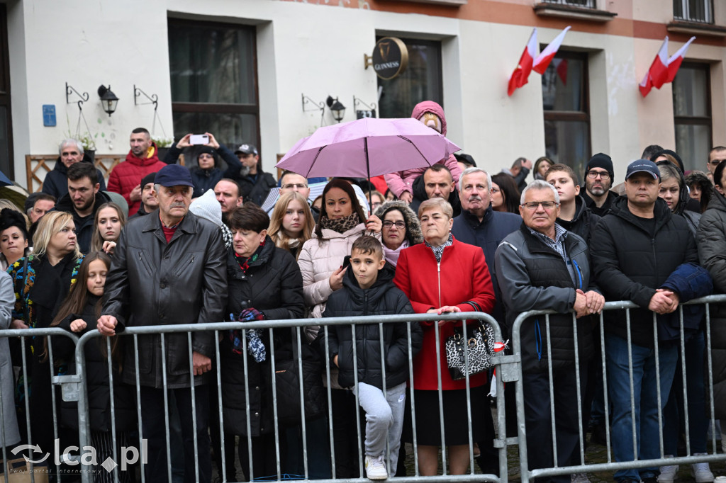 Młodzi w mundurach wypowiedzieli słowa roty