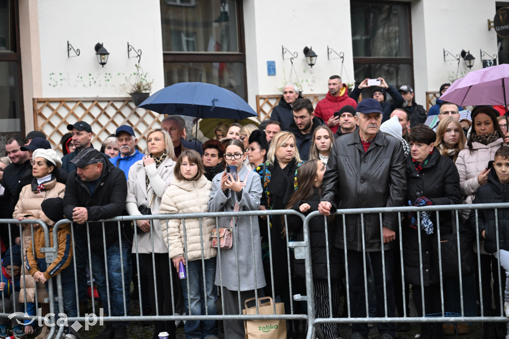 Młodzi w mundurach wypowiedzieli słowa roty