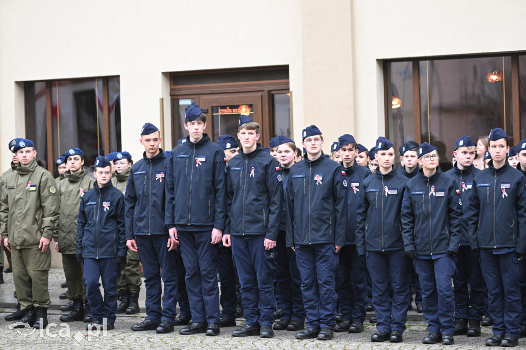 Młodzi w mundurach wypowiedzieli słowa roty
